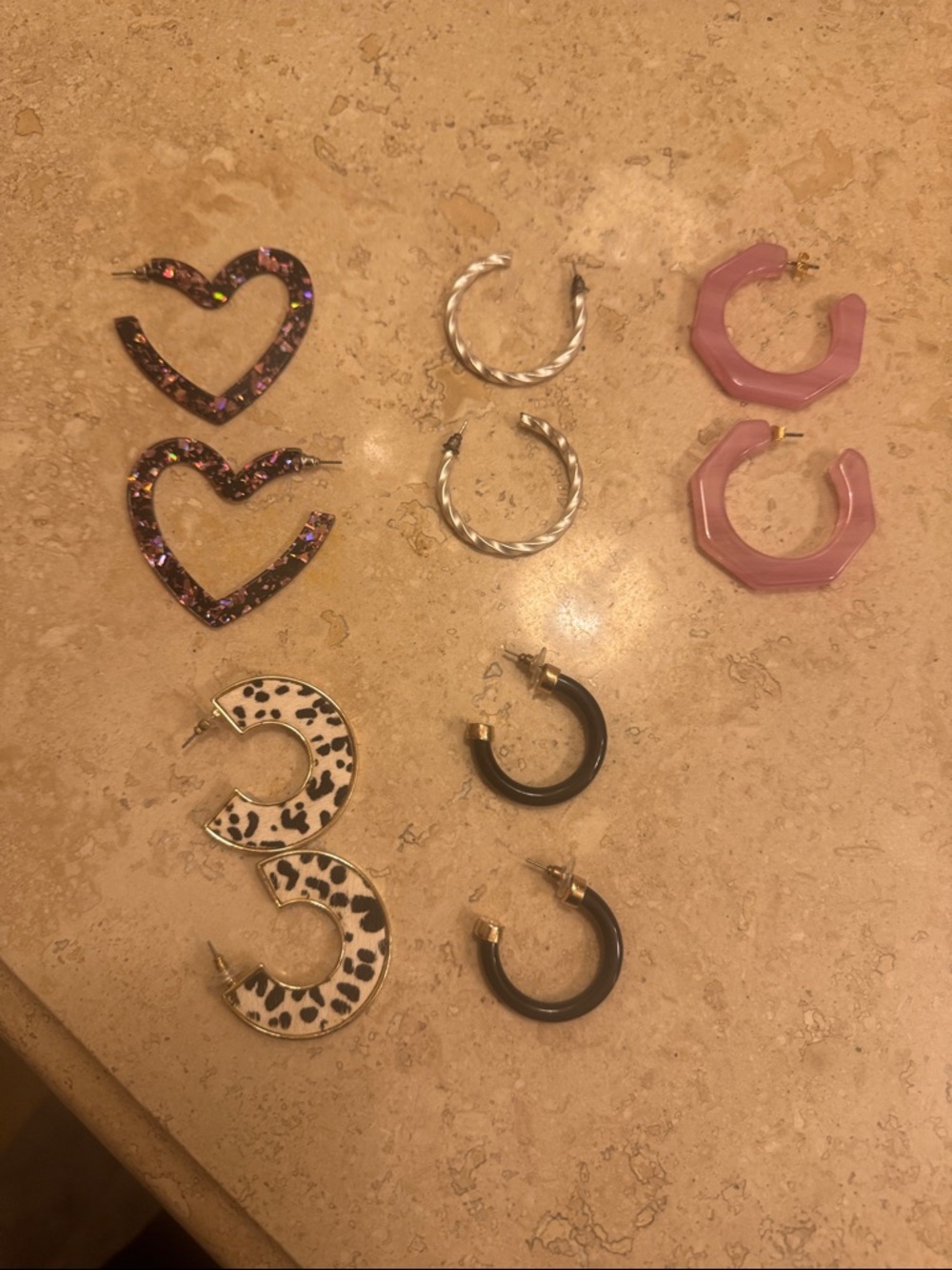 Assorted Hoop Earrings - Women Jewelry